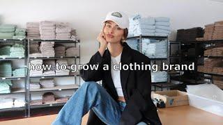 How to take your clothing brand to the next level (updated warehouse tour, hiring interns)