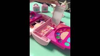 Makeup kit | cosmetic set toy for barbie doll  | new toy foldable makeup kit