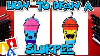 How To Draw A Slurpee From 7-11