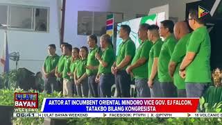 #UlatBayanWeekend | Oriental Mindoro Vice Gov. EJ Falcon, tatakbong kongresista sa 2025 elections