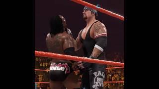 Undertaker VS Booker T | Classic Match | Giants! #wwe #2k24 #shorts #shortsfeed