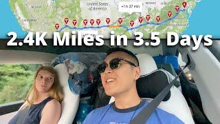 Tesla Cross Country Road Trip: Fully Packed!