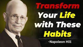 10 Small habits that will change your life forever | Napoleon Hill