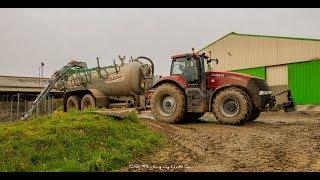 Epandage de lisier 2018 / Case IH Magnum 315 / Pichon TCI 20700 L