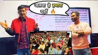 Meet Up With Aditya Ranjan Sir In His Offline Class | Feeling Gajab  @rankersgurukullive