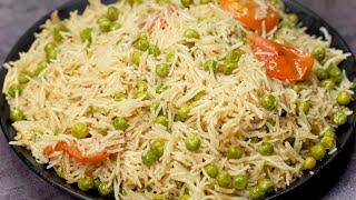 Matar Pulao Recipe | Khile Khile Chawal Wala Khushbudar Matar Pulao | मटर पुलाव