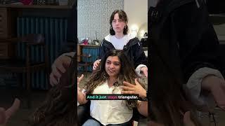 CAN her hair even DO THAT?!