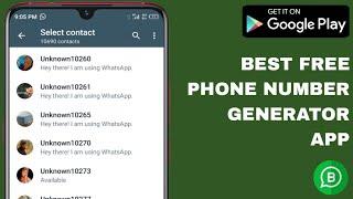 How to get thousands of WhatsApp phone numbers and friends from any country || Best free android App