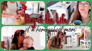 Day in the Life of a Christian Homeschool Mom | LARGE FAMILY VLOG