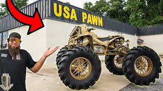 We PAWNED Our Massive GOLD Can-Am!! *HILARIOUS*