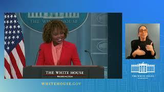 11/12/24: Press Briefing by Press Secretary Karine Jean-Pierre