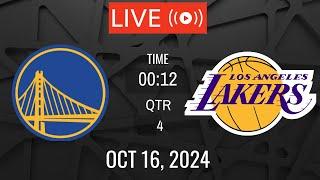 NBA LIVE! Warriors vs LA Lakers I NBA PRE SEASON  I October 16, 2024 NBA 2K25 Simulation 2K