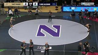 125 LBs: Luke Lilledahl vs. Matt Ramos | Big Ten Wrestling Championship Semifinals | 3/8/2025