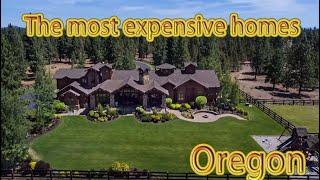 The most expensive houses in Oregon. Luxury mansions in Oregon.