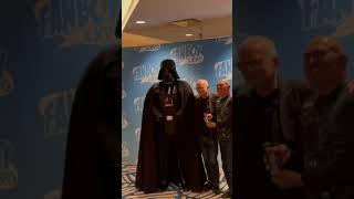 Darth Vader Meets The Emperor at Fanboy Expo