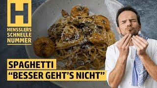 Schnelles Spaghetti „Besser geht’s nicht“ Rezept von Steffen Henssler