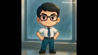 AI也能生出Q版學生！雨天窗邊人偶建模超好玩｜Chibi角色靈感公開 #shorts