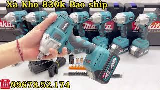 Xả Kho Máy Siết Bulong Makita Tặng Kèm 28 Phụ Kiện Giá Chỉ Còn 830k Bao ship, Mở ốc, Bắt Vít, Khoan