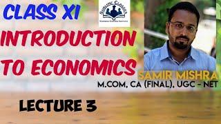 Introduction to Economics | Lecture 3 | Economy | Types of Economy | Class 11