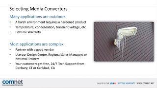 Media Converter Training