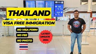 Thailand Visa Free Entry For Indians || 2024 || Latest update