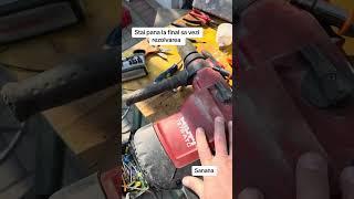 Hilti TE76-ATC Constatare buton pornite defect , Mentenanță