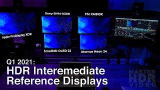 HDR Intermediate Reference Displays (Q1 2021)