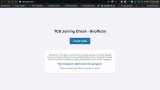 TCS Joining details | TSC PRIME DIGITAL JOINING DATES