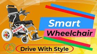 Smart Electric Wheelchair 2022 Stylish  | Evox Wheelchair #evoxwheelchair #electricwheelchair #evox