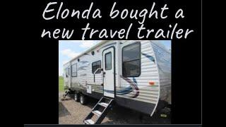 Elonda's new RV Trailer (Keyonda's not jealous...LOL...side eye)