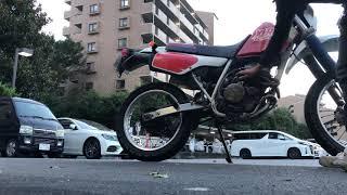 HONDA XLR250 MD20 kick start