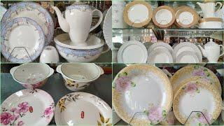 Wholesale Crockery Market/Imported Glassware Crockery/Bone China,Marble Dinner Set/Cake Set,Soup Set