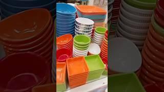 melamine dinner set ll #shorts  #viral  #youtubeshorts       #dinnerset #melaminecrockery