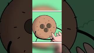 Как появилось кокосовое молоко. #shorts #комиксы #юмор #прикол #озвучка
