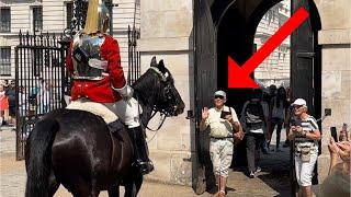 NEVER SEEN THIS BEFORE! The Dumbest Tourist Ever Tests Guard's Patience!