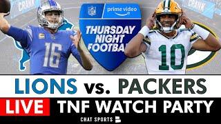 Thursday Night Football LIVE Stream: Lions vs. Packers NFL Week 14 Amazon Prime Free Watch Party