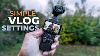 DJI Osmo Pocket 3 BEST Video Settings