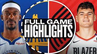WARRIORS at TRAIL BLAZERS | FULL GAME HIGHLIGHTS | April 11, 2025