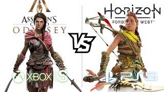 Kassandra vs Aloy | AC Odyssey vs Horizon Forbidden West | Xbox Series S vs PS5 | Punchi Man Gaming