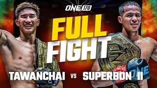 Tawanchai vs. Superbon II | ONE 170 Full Fight