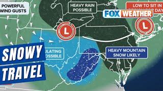 Travel Trouble Looms Across Northern US as Multiple States Threatened By Snow, Rain