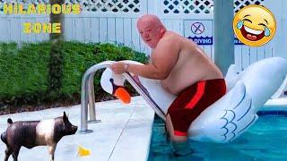 Funny & Hilarious People Life  #69 | TRY NOT TO LAUGH  | Instant Regret Fails Compilation 2024