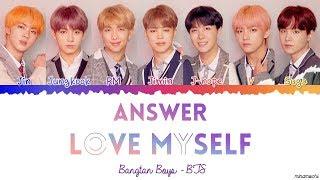 BTS (방탄소년단) – Answer : Love Myself Lyrics [Color Coded Han_Rom_Eng]
