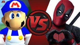 SMG4 Mario vs Deadpool! Cartoon Fight Night Episode 48!