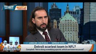 FIRST THINGS FIRST | Nick Wright SHOCKS, Detroit Lions Are NOT The Scariest Team In The NFL