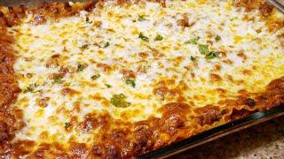 Homemade Lasagna Recipe | Easy & Delicious | The simple way