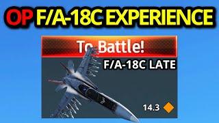 MY OP F/A-18C EXPERIENCE IS INSANE (War thunder dev server)