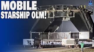 SpaceX Revealed New Starship OLM Design MOBILE Launch Mount!