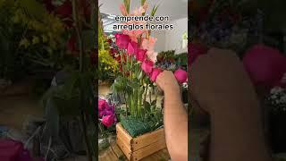 Emprende haciendo arreglos florales.