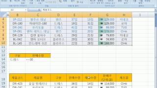 [ITQ엑셀  제2작업] 고급필터 표서식